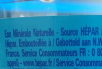 eau minérale naturelle - Ingredients - fr