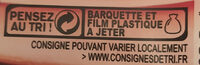 Le Bon Paris À Létouffée Sans Nitrite 4 Tranches - Recycling instructions and/or packaging information - fr