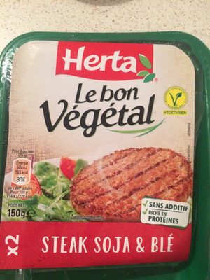 Steak soja & blé - Product - fr