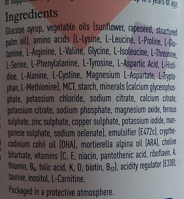Alfamino - Ingredients - en