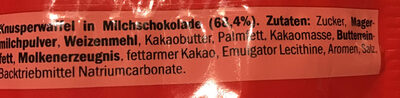 Kitkat - Ingredients - de