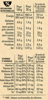 NESTLE CHOCAPIC Céréales Petit Déjeuner 645g PRIX CHOC - Nutrition facts - fr