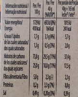 Lion caramel & chocolat - Nutrition facts - fr