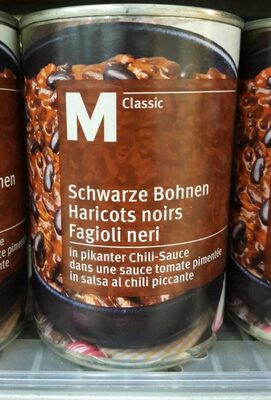 Haricots noirs en sauce tomate pimentée - Product - fr