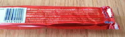 Munz Prügeli Weiss 46G - Nutrition facts
