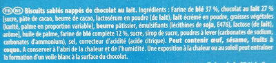 Granola - L'original - chocolat au lait - Ingredients - fr