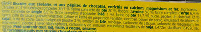 Belvita minis chocolat - Ingredients