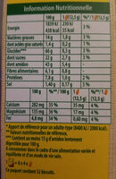 Belvita Brut & 5 céréales complètes - Nutrition facts - fr
