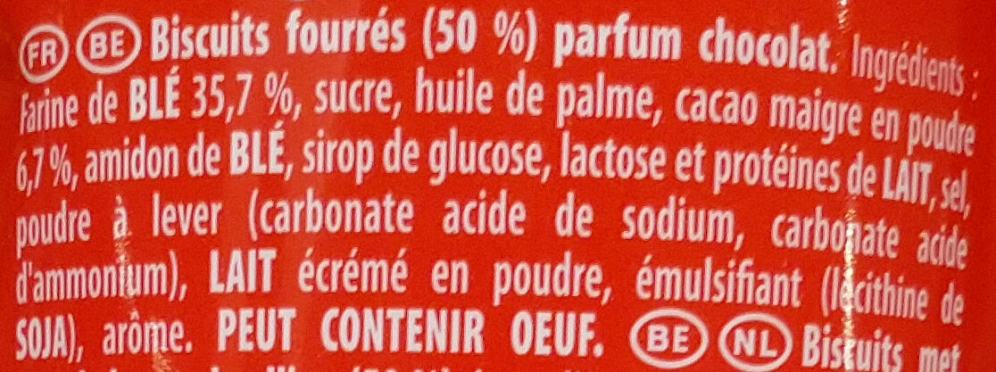 Prince Maxi Gourmand - Ingredients - fr