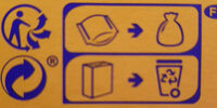 Monaco - Recycling instructions and/or packaging information - fr