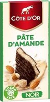 Chocolat noir Pâte d'amande - Product - fr