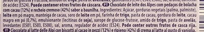 Milka & Oreo - Ingredients - pt