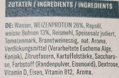 Pflanzliche Speck Würfel - Ingredients