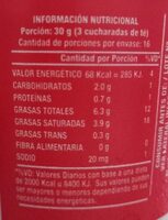 Queso Crema - Nutrition facts - es