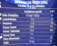 Vizzio cereal - Nutrition facts - es