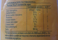 Mayonesa - Nutrition facts - es