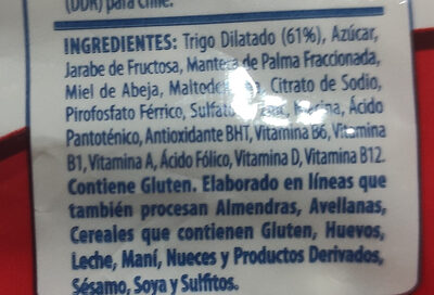 cereal trigo - Ingredients - es