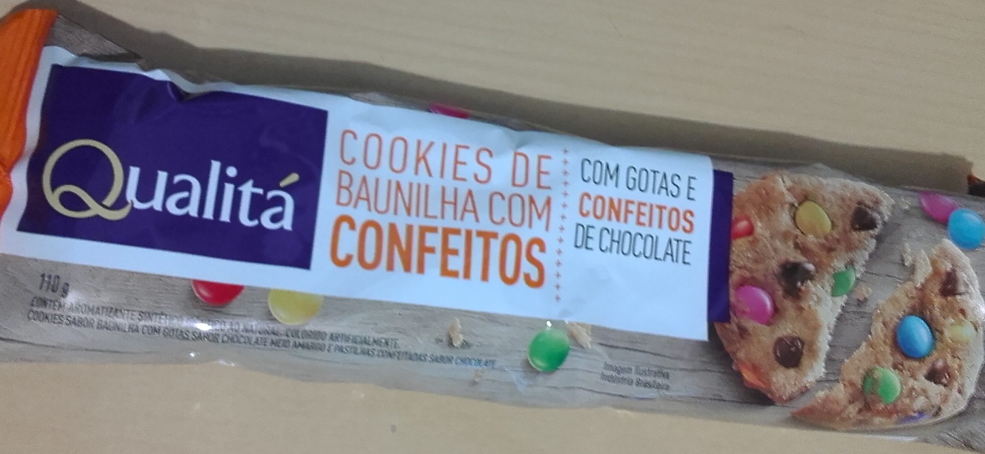 Cookies de baunilha co confeitos - Product - pt