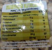 Feijão carioca comum tipo 1 - Nutrition facts - pt