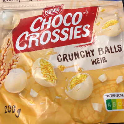 Choco Crossies Crunchy Balls Weiß - Product - de
