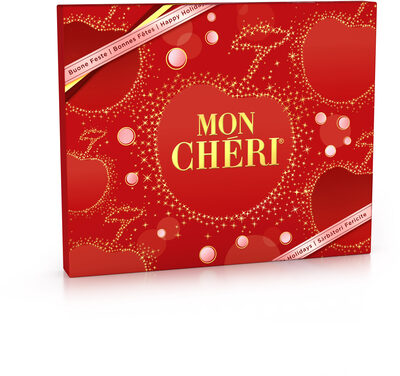 Boîte cadeau aux chocolats cerise et liqueur - Product - fr