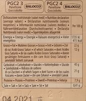 Panettone & Chocolate - Nutrition facts - fr