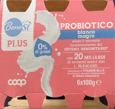 Benesì Plus probiotico bianco magro - Product - it