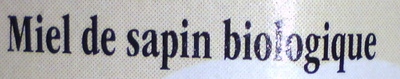Miel italien de Sapin - Ingredients - fr