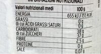 Rigoni Conf. Bio Ciliegia GR. 330 - Nutrition facts - it