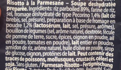 210G Risotto Parmesan 210G Riso Scotti - Ingredients - fr