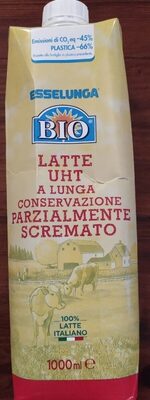 Latte uht a lunga conservazione parzialmente scremato - Product - it