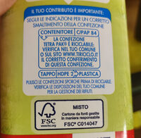 Latte uht a lunga conservazione parzialmente scremato - Recycling instructions and/or packaging information - it