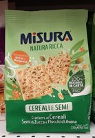 Cracker cereali e semi - Product - it