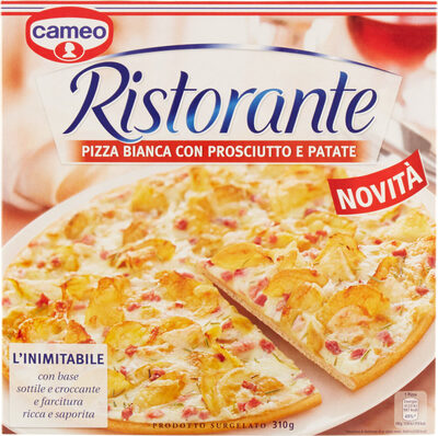 Ristorante Pizza Bianca con Prosciutto e Patate - Product
