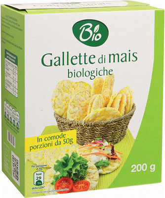 Gallette di mais biologiche - Product - it