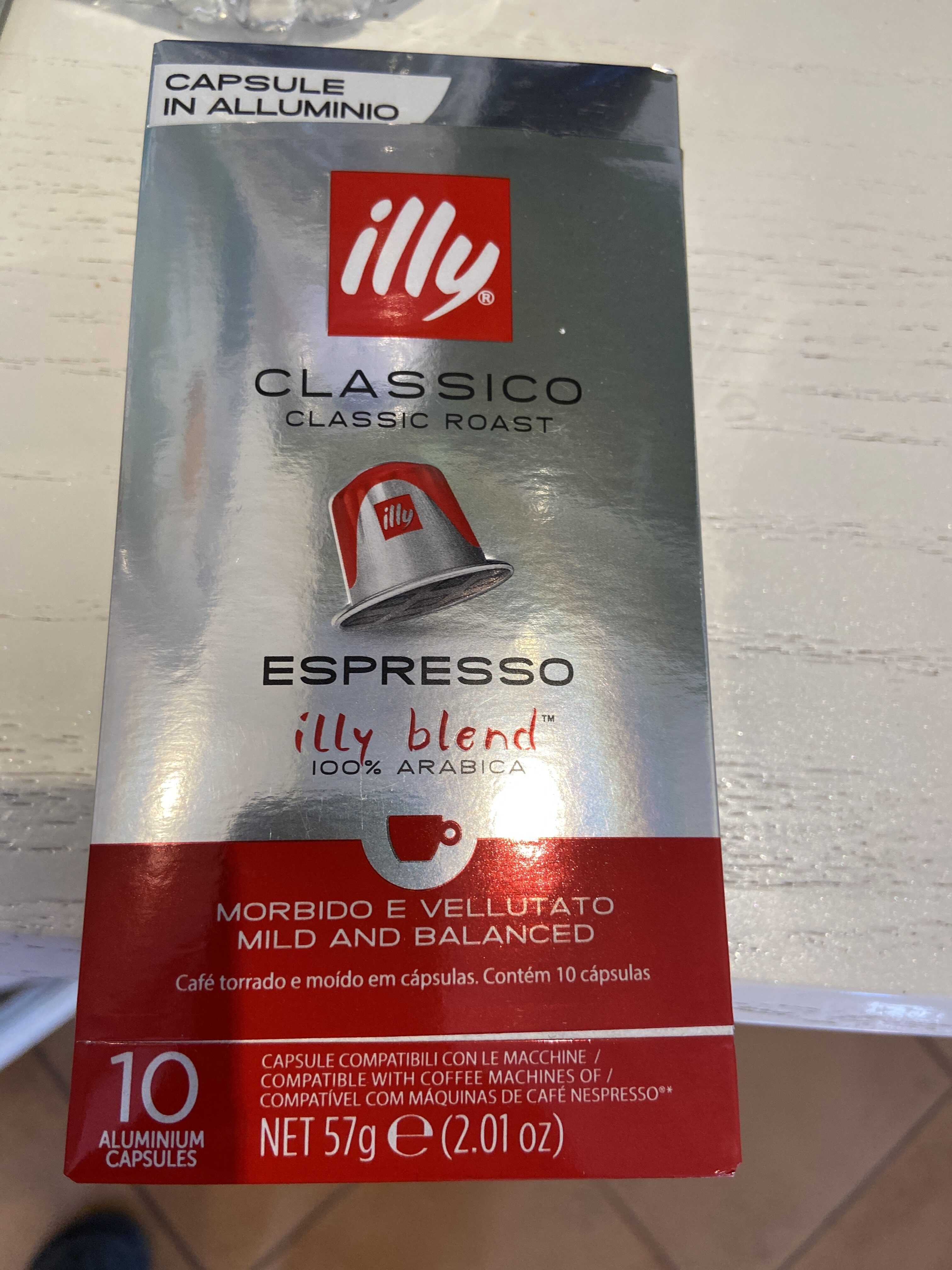 Fuck Alert Outdoor Café Illy Espresso Classico capsulas - 10 capsulas