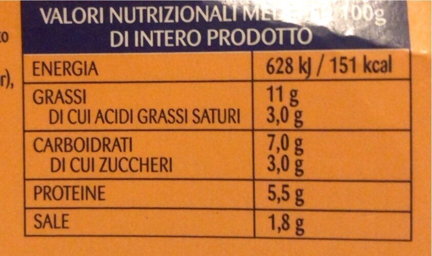 sugo con tonno olive pomodori e capperi - Nutrition facts - it