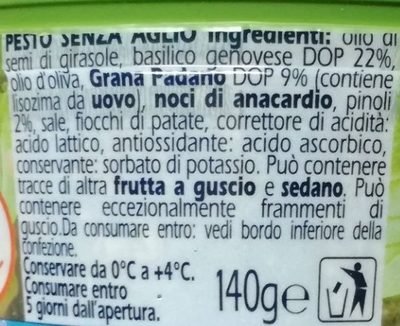 Pesto - Ingredients - it