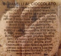 Buranelli al cioccolato - Ingredients - it