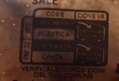 Buranelli al cioccolato - Recycling instructions and/or packaging information - it