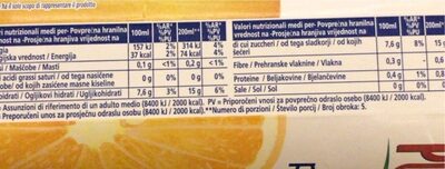 100% Succo pompelmo - Nutrition facts - it