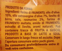 Bruschetta con Rosmarino - Ingredients - it