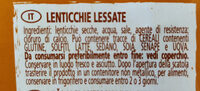 Lenticchie - Ingredients - it