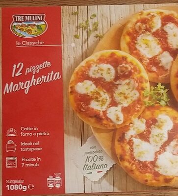 12 pizzette Margherita - Product