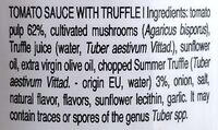 Truffle & Tomato - Ingredients - en