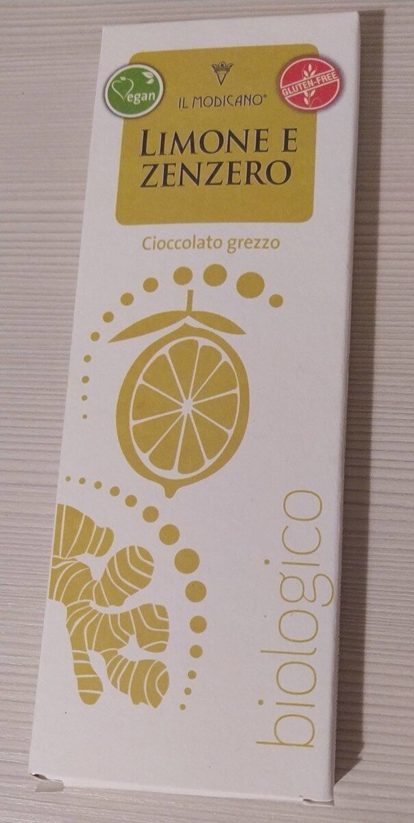 Cioccolato grezzo - Limone e Zenzero - Product - it
