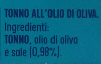 Tonno Olio di Oliva e un Pizzico di Sale - Ingredients - it