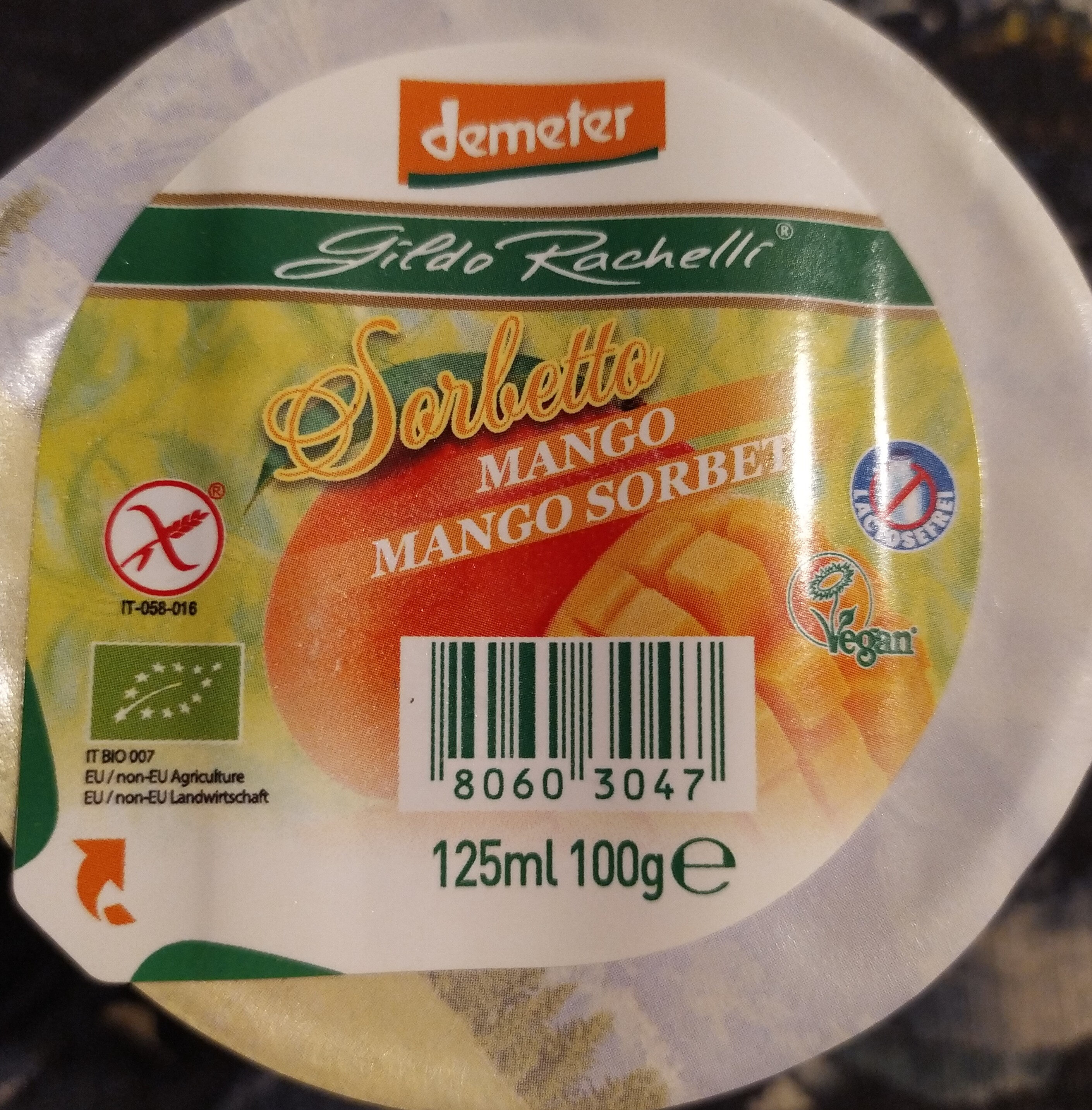 Glace Mangue Demeter - Product - en