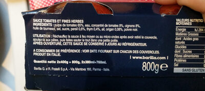 Bundle provencale 400gx2 francia - Ingredients - fr