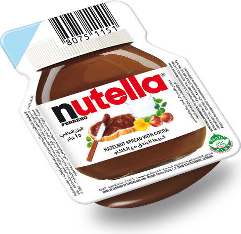 Nutella pate a tartiner noisettes-cacao barquette - Product - fr
